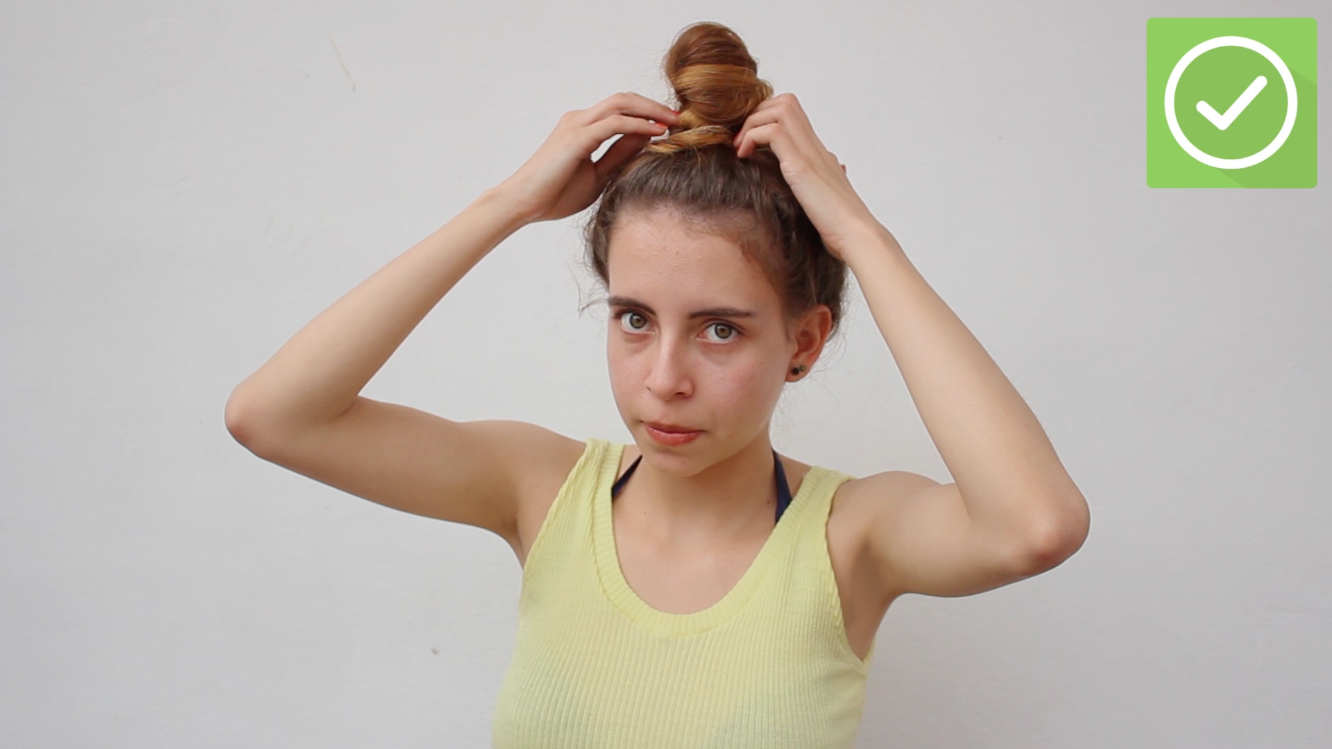 How to Do a Messy Bun (for Curly Hair)