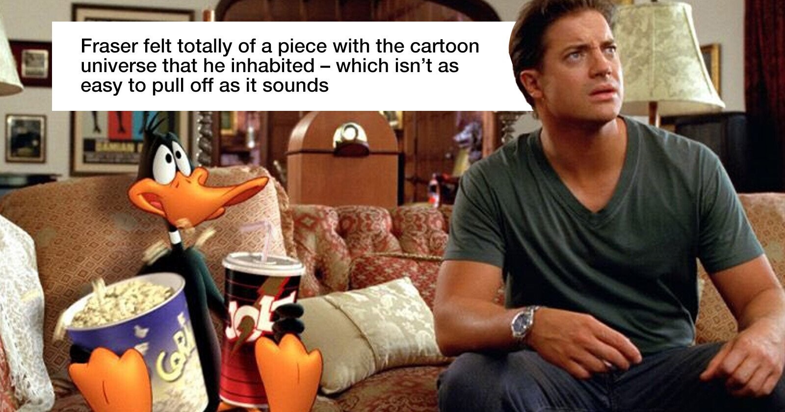 How Brendan Fraser Became The Perfect Cartoon Character