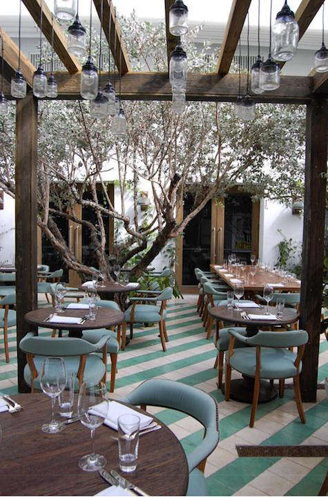 Design Sleuth: Outdoor Mason Jar Lights at Cecconi’s in Miami