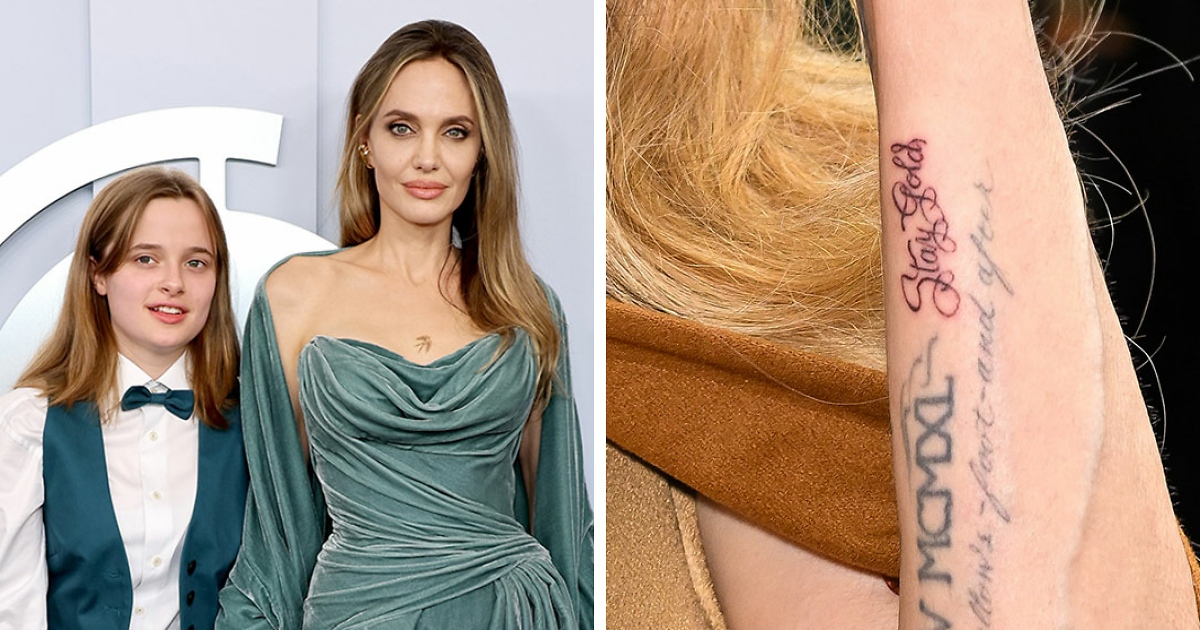 Angelina Jolie’s Matching Tattoo With Teen Daughter Sparks Outrage: “Shame On Her”