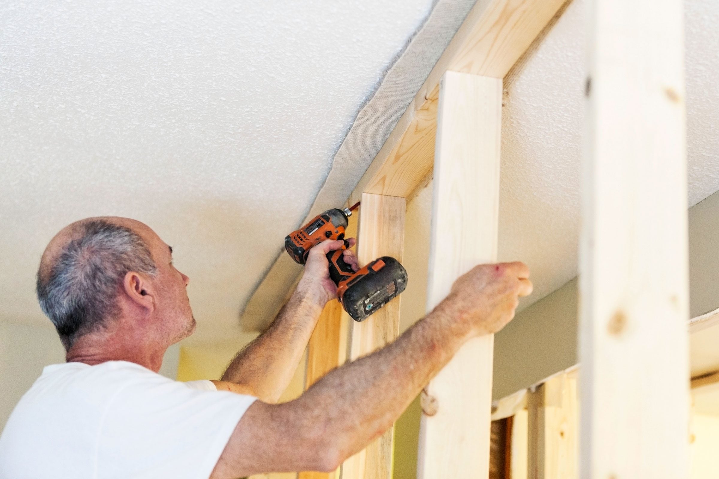 Drilling Holes: Notching and Boring Holes in Wood Studs (DIY)