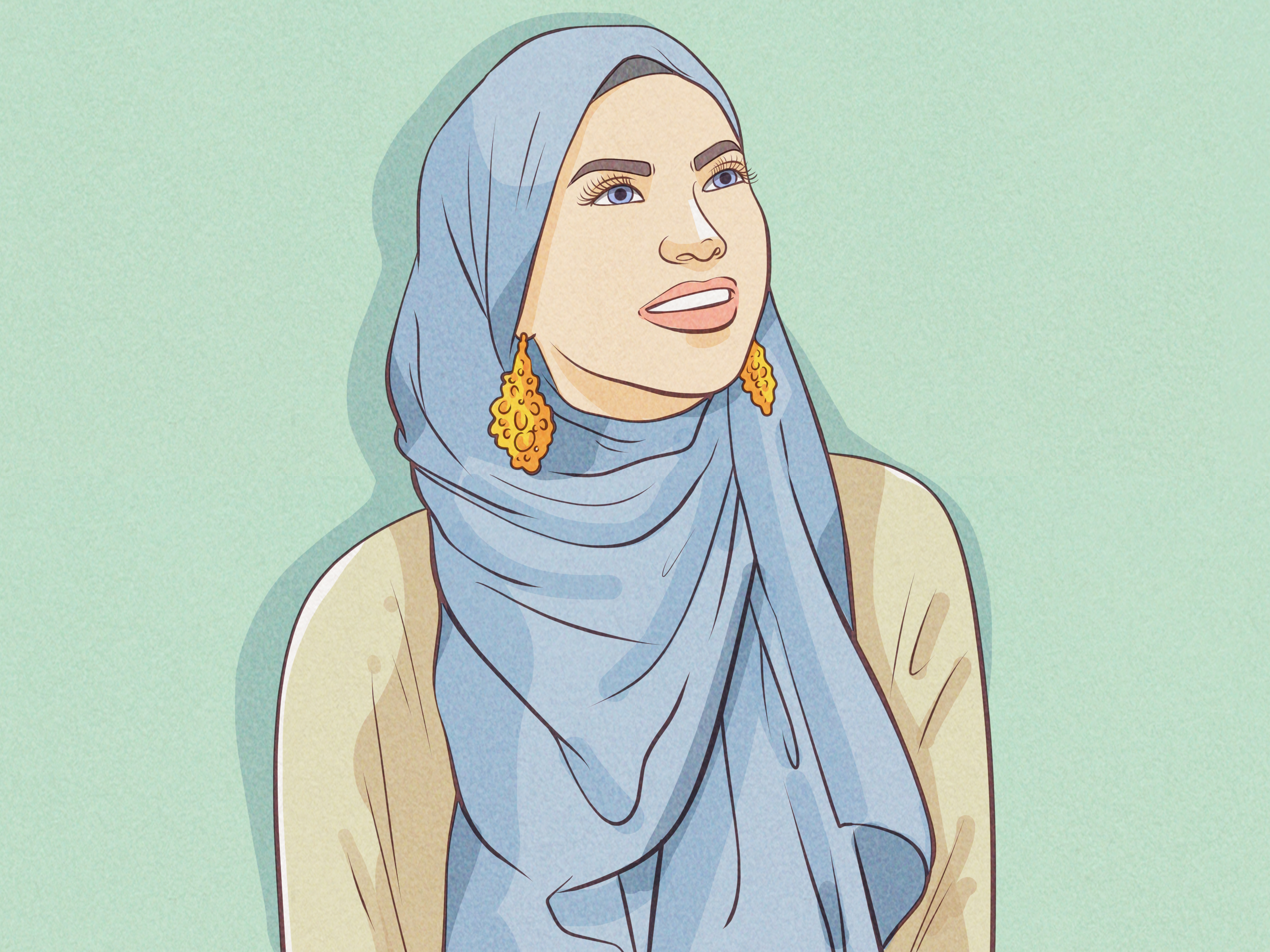 How to Look Pretty in a Hijab (Muslim Headscarf)