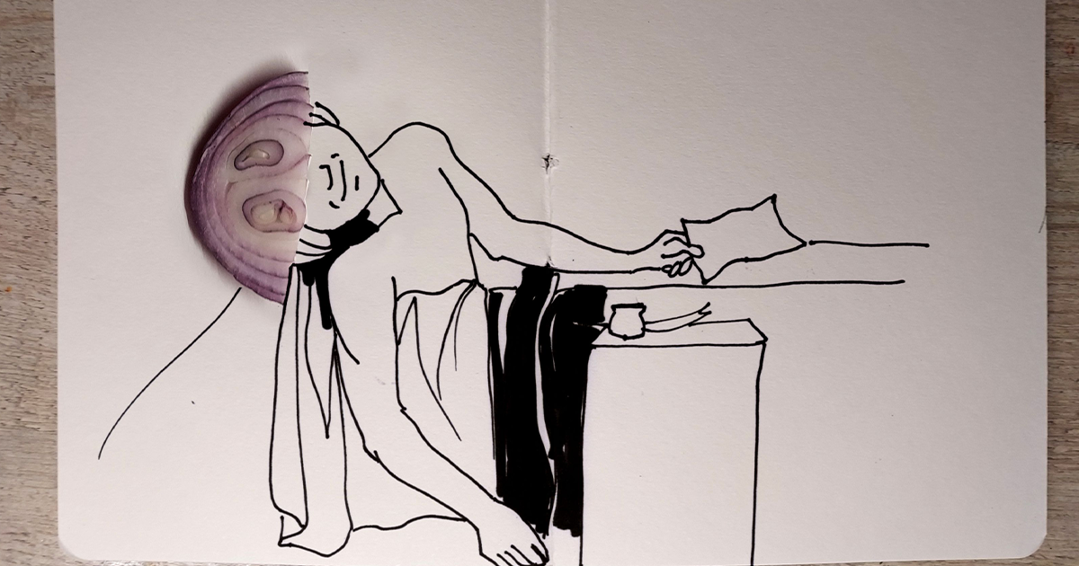 I Recreated A Brief History Of Art Using A Piece Of Onion (13 Pics)