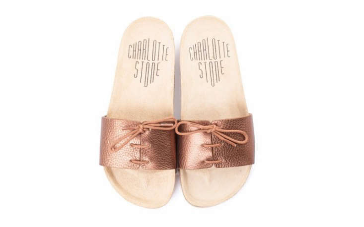 Barton Sandal – Rose Gold